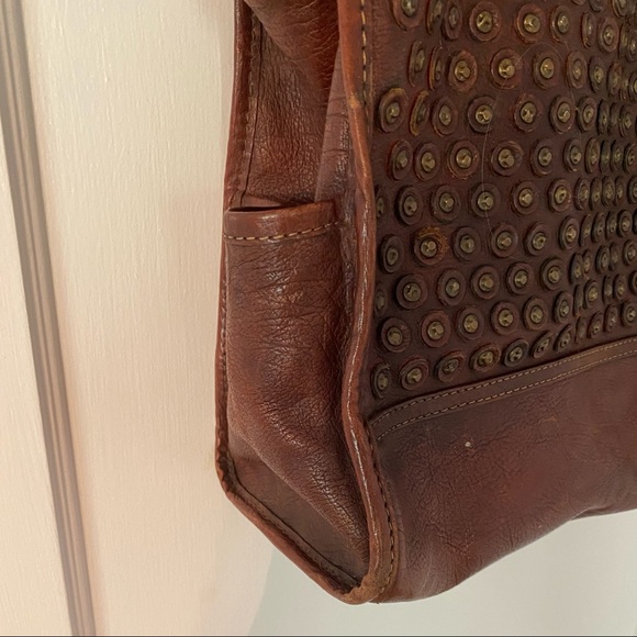 Frye Leather Satchel in Cognac - Picture 5 of 9